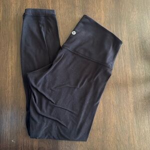 Lululemon black align leggings size 8